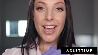 ADULT TIME - Cock-Hungry Lesbians Try Out Strap-On! Eliza Ibarra, Alexis Tae, and Charlotte Sins