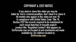 Sex Bomb Siri Pornstar Is Creampied by Lucky Cock!