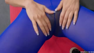 Double Dick Training Her Pussy.Eliza Ibarra / Brazzers