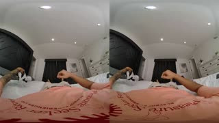 VR Bangers Tru Kait and your big dick outdoors fuck in VR