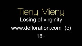 Tieny Mieny gets hardcore first time fucked