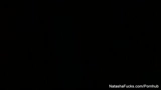 Busty brunette Natasha Nice pees in the shower