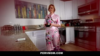 PervMom - Busty Stepmom Sucks Her Stepson Dry