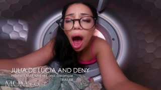 MOMxxx Masturbating MILF Julia De Lucia caught and fucked hard POV doggystyle and creampie