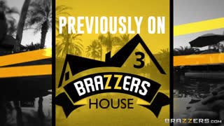 BRAZZERS HOUSE SEASON 3 EP2 Lena Paul hosts a free for all sex challenge