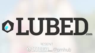 Lubed - Three teens enjoy threesome debauchery pool party