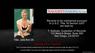 Sex teacher Julia Ann fucking