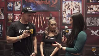 VITALY ZD AT AVN 2016 WITH JANICE GRIFFITH AND KENDRA SUNDERLAND INTERVIEWS