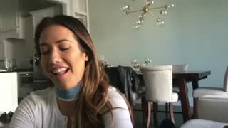 Eva Lovia gives blowjob POV