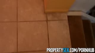 PropertySex - Sexy Asian real estate agent tricked into making sex video